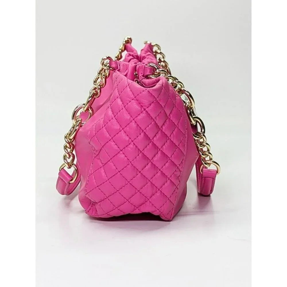 I.N.C. International Concepts Kemah Chain Medium Satchel in Pink (MSRP$ $80)